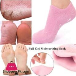 Silicone Gel Moisturizing Ultra Soft Spa Socks for Repair Dry Cracked Feet and Ankles Skincare Spa Moisturizing Gel Socks Spa Socks for cracked heels Spa Gel Socks