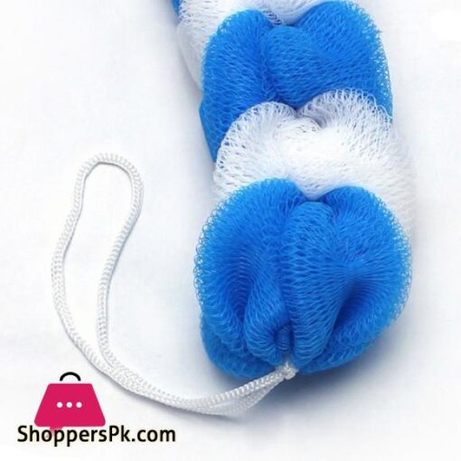 Soft Back Strap Bath Scrubber Rich Bubbles Body Brush