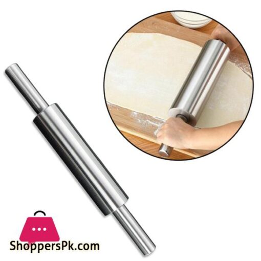 Stainless Steel Roller Kitchen Stainless Steel Cookie Roller - Stainless Steel