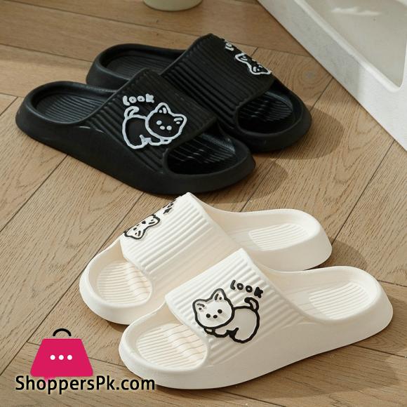 Summer Beach Thick Platform Slipper Sandals Women Eva Slippers Couple Home Flip Flops