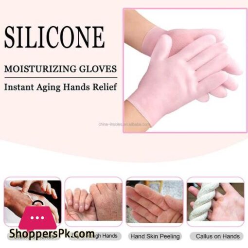 TOP QUALITY SPA GEL SILICON MOISTURIZING GLOVES FOR HANDS SMOOTH WHITENING HAND SKIN CARE GEL GLOVES BEAUTY HAND GLOVES