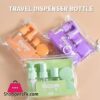 Travel Bottles Kit Leak Proof Portable Toiletry Containers Set Clear Travel Size Cosmetic Containers For Lotion Shampoo Cream