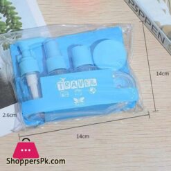 Travel Bottles Kit Leak Proof Portable Toiletry Containers Set Clear Travel Size Cosmetic Containers For Lotion Shampoo Cream