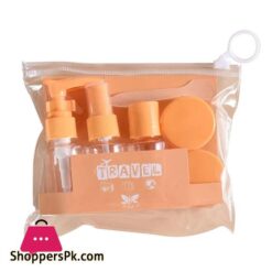 Travel Bottles Kit Leak Proof Portable Toiletry Containers Set Clear Travel Size Cosmetic Containers For Lotion Shampoo Cream