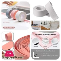 Waterproof PVC Wall Corner Line Sticker Filling Tape