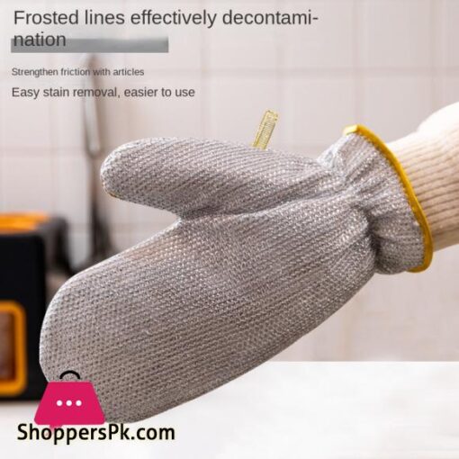 Gloves WetDry Multi Dishwashing Rag Cleaning Multi Purpose Wire Steel Kitchen Rag Purpose Wire Miracle Cleaning Cloth