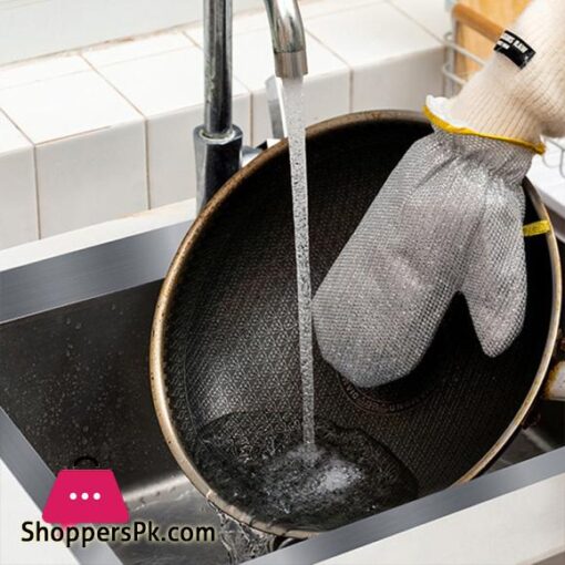 Gloves WetDry Multi Dishwashing Rag Cleaning Multi Purpose Wire Steel Kitchen Rag Purpose Wire Miracle Cleaning Cloth