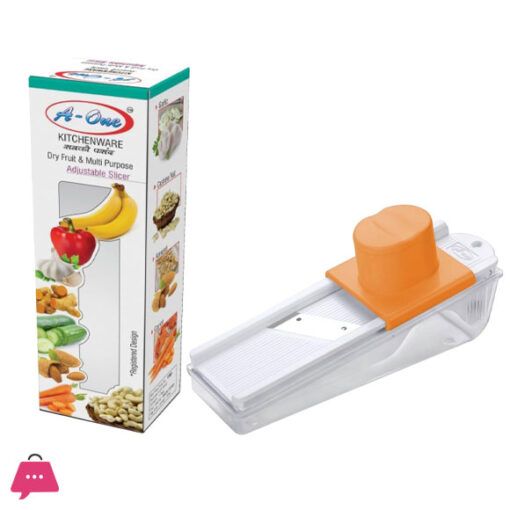 A-One Multipurpose Dry Fruit Cutter Slicer with Container Holder Multi Color