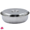 Aristo Indian Oval Belly Serving Handi Stainless Steel Serving Donga Food Containers Set of 2