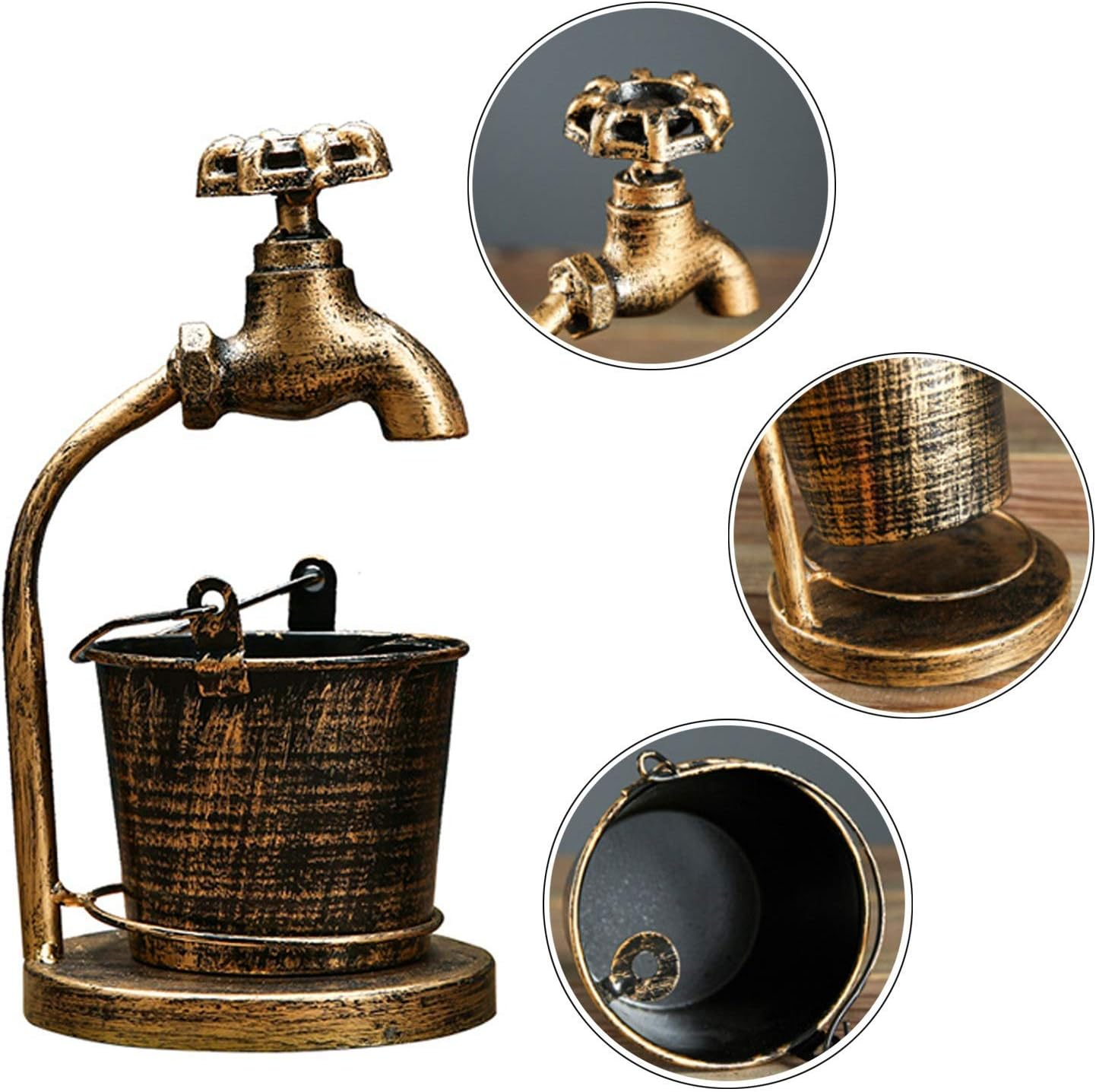 Creative Faucet Ashtray Retro Office Ornaments Smoking Gifts