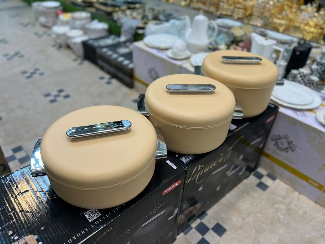 Dinners 3 Piece Hotpot Set 4-5-6 Liter 8 Dinners 3 Piece Hotpot Set 4-5-6 Liter