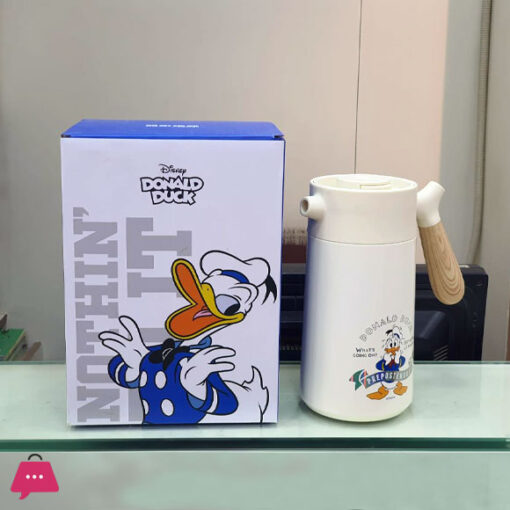 Disney Double-Walled Stainless Steel Vacuum Insulated Pot Spill-Proof Coffee Flask - Image 2