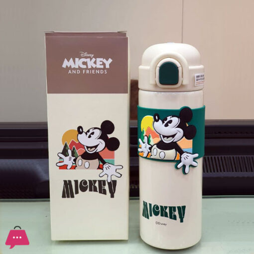 Disney Mickey Mouse and Doland Duck Vaccum Water Bottle - 500ML