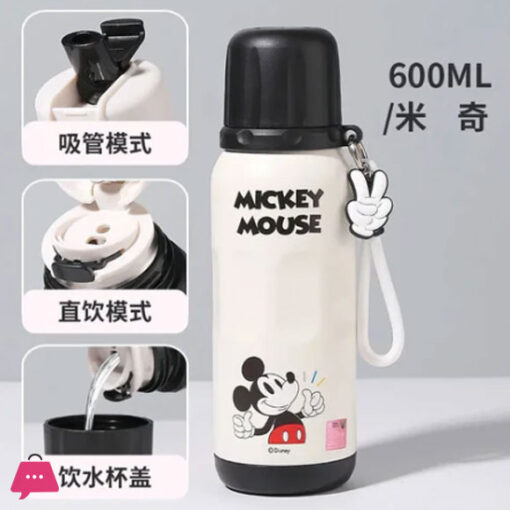 DISNEY Mickey Mouse Premium Thermos Bottle 600ML - Image 2