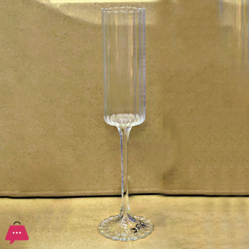 Flute Champagne Strip Glasses Champagne Flutes Tall Glasses Pack of 6 - Image 8