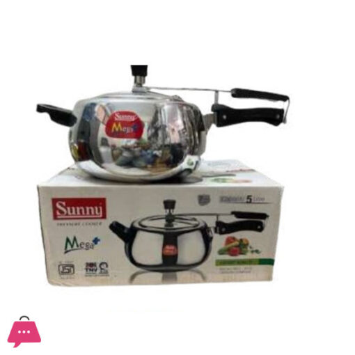 Indian Innerlid Mega Sunny Cooker Aluminum Pressure Cooker - 3 Liter