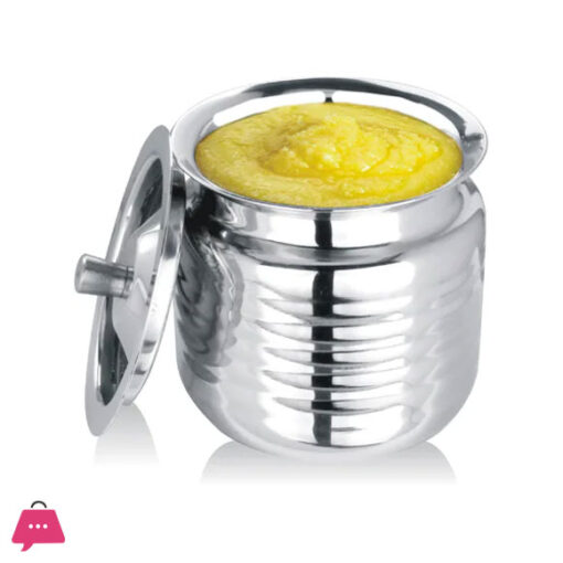 Indian Rio Steel Ghee Oil Container 300-ml