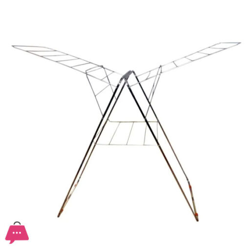 Indian Stainless Steel Butterfly Cloth Drying Rack Foldable Stand for Clothes Heavy Duty