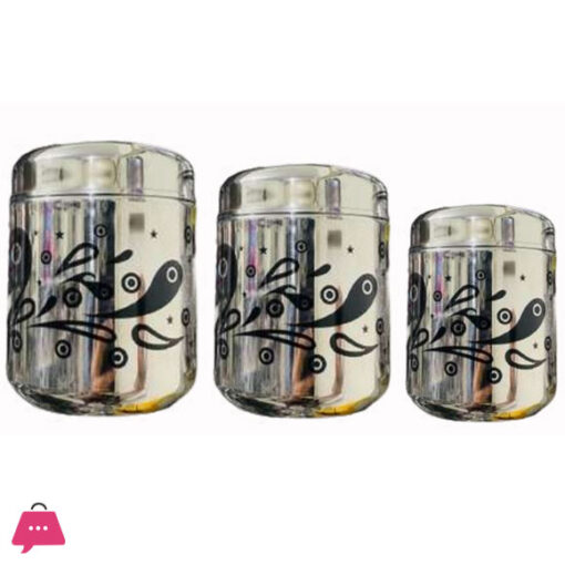 Indian Stainless Steel Vento Dabba Set of 3