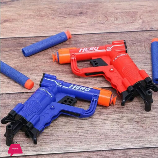 MANUAL TOY SINGLE SHOT SOFT BULLET GUN