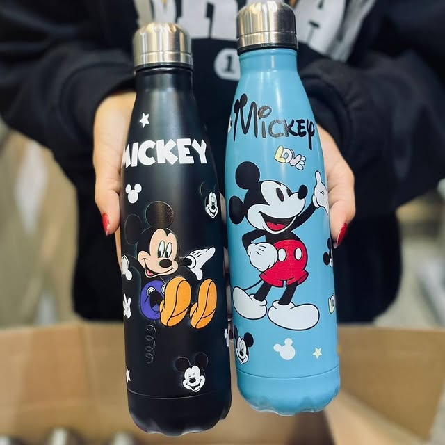 Mickey Mouse Stainless Steel Thermal Bottles - 750ml