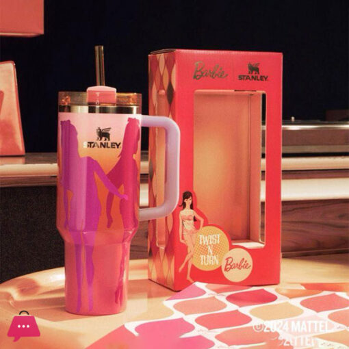 12.12 SALE STANLEY X BARBIE 60’s Twist and Turn LIMITED EDITION Quencher