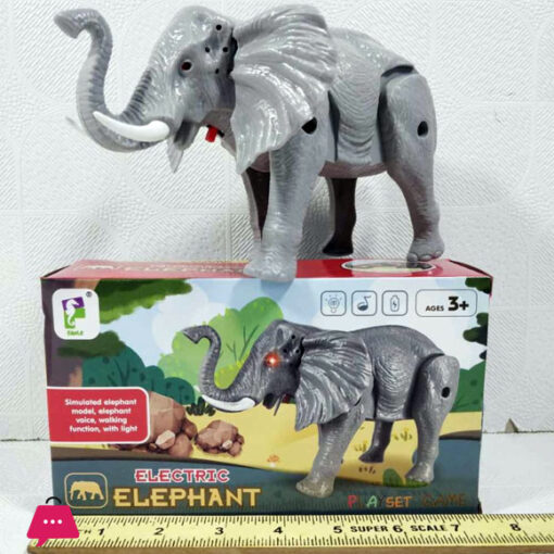 Walking Elephant with Sounds