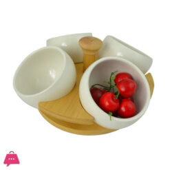 Whiteware Ceramic Dip Bowls