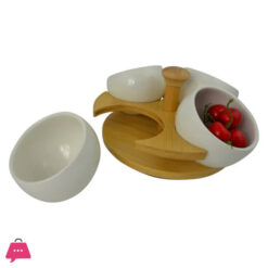 Whiteware Ceramic Dip Bowls