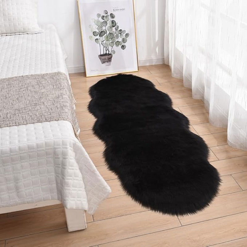 Sheepskin Rug Sheepskin Fur Throw 2ft x 4ft