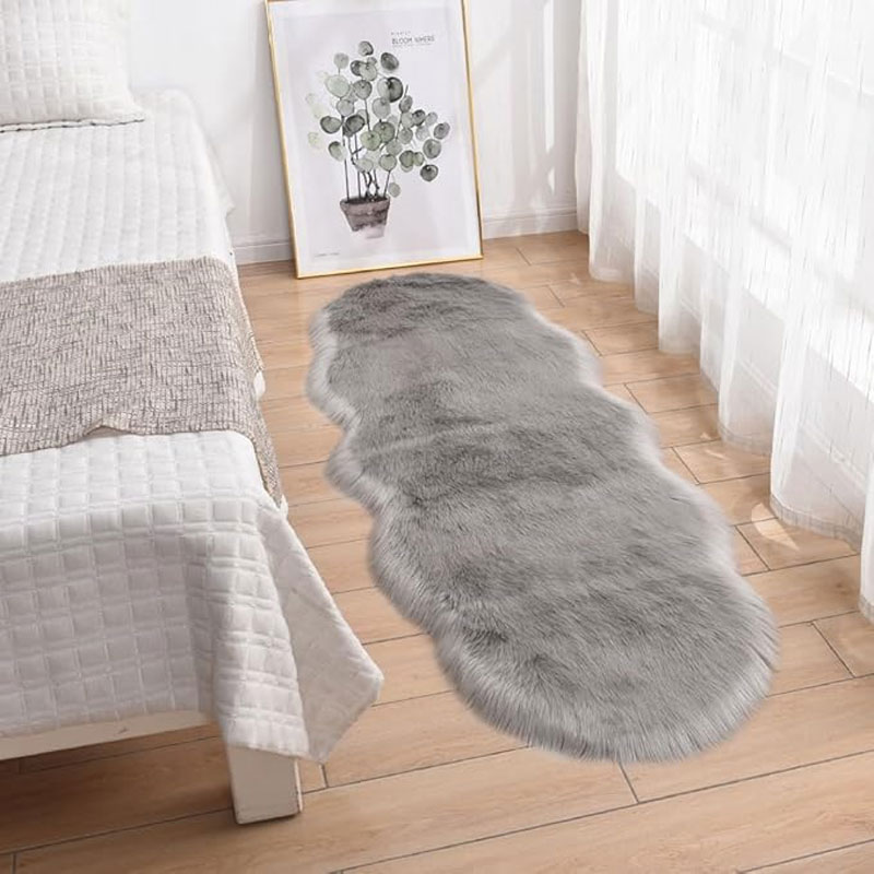 Sheepskin Rug Sheepskin Fur Throw 2ft x 4ft