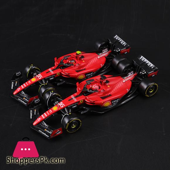 Bburago 1:24 Ferrari SF23 C.Sainz NO.16 Formula One Cars Simulated Alloy Car Model