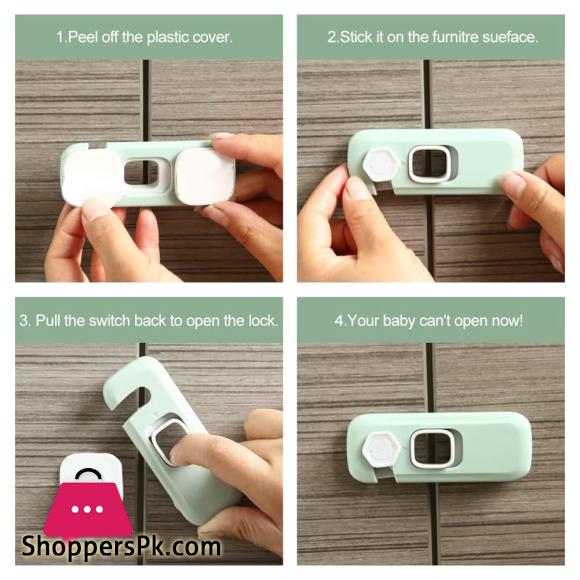 Child Safety Lock Baby Safety Cabinet Lock (1 Pieces)