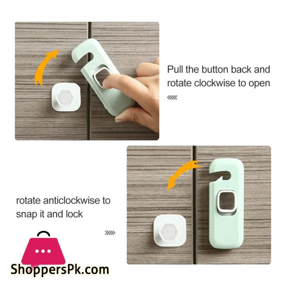 Child Safety Lock Baby Safety Cabinet Lock (1 Pieces)