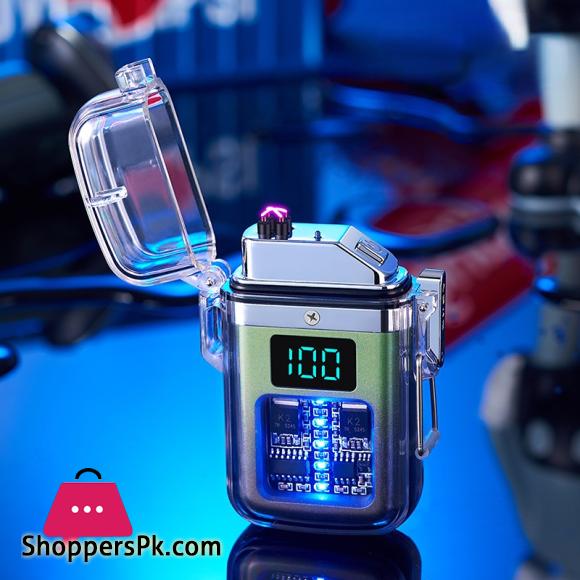 Digital Usb Electronic Lighter Cigarette Lighter Mens Gift