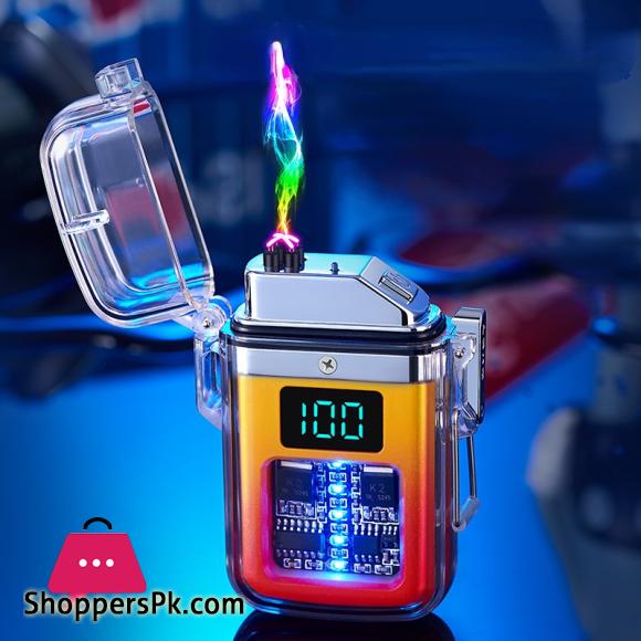Digital Usb Electronic Lighter Cigarette Lighter Mens Gift