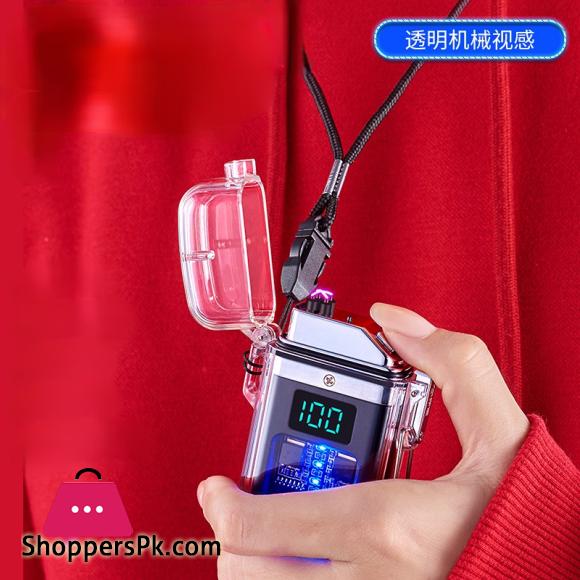 Digital Usb Electronic Lighter Cigarette Lighter Mens Gift