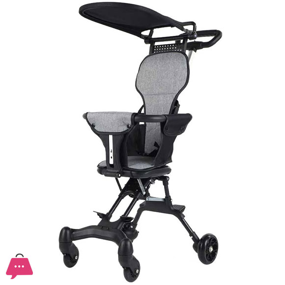 Light Weight Baby Stroller Baby Carriage Travel Folding Stroller Magic Stroller with Cushion & Sun Shade