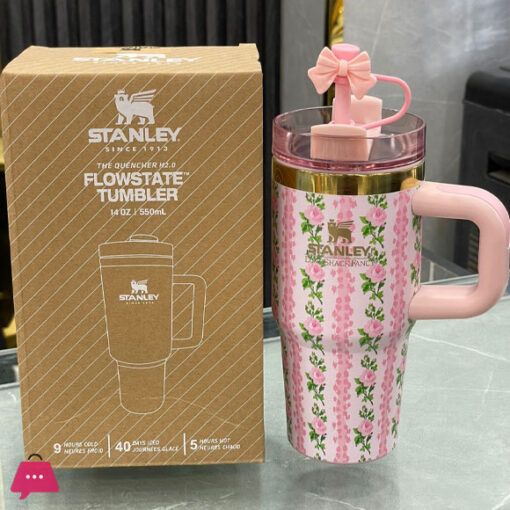 New Mini Stanley Tumblers Special Edition LoveShackFancy 550ML - Image 5