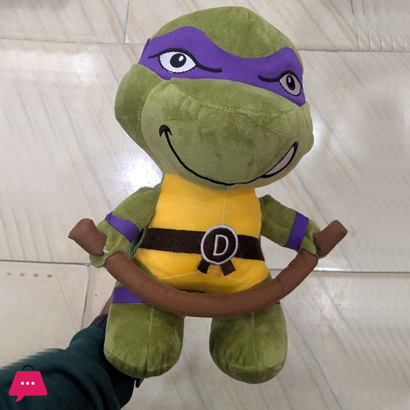 Teenage Mutant Ninja Turtles Plush Toy tmnt Cartoon Donatello Mikey Raffaele Leonardo Figure Stuff Kids Gifts - 75CM