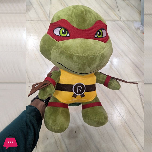 Teenage Mutant Ninja Turtles Plush Toy tmnt Cartoon Donatello Mikey Raffaele Leonardo Figure Stuff Kids Gifts - 75CM