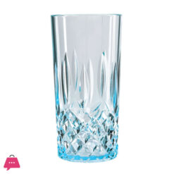 Acrylic Diamond Cut Hb Glass Pack of 6