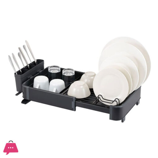 Binca Aluminium Expandable Dish Drainer Plate Rack - Image 2