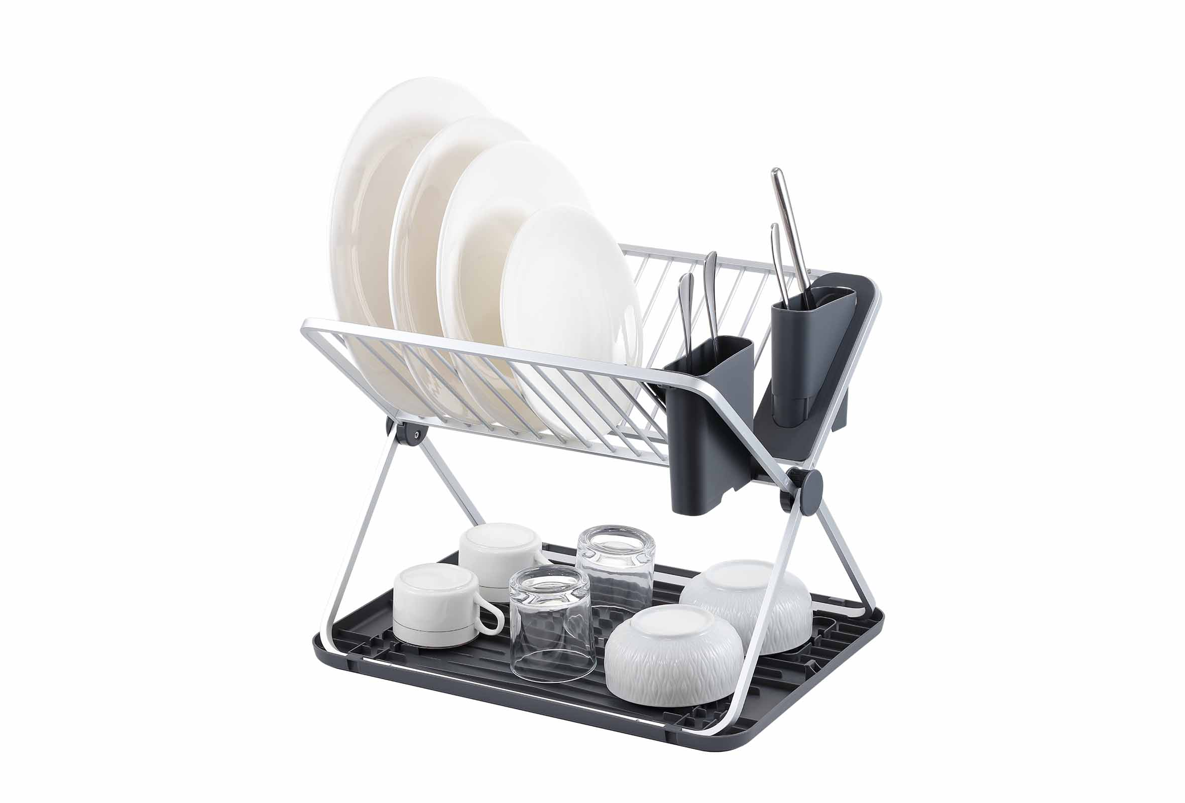 Binca Foldable Aluminum Dish Rack AZ-3