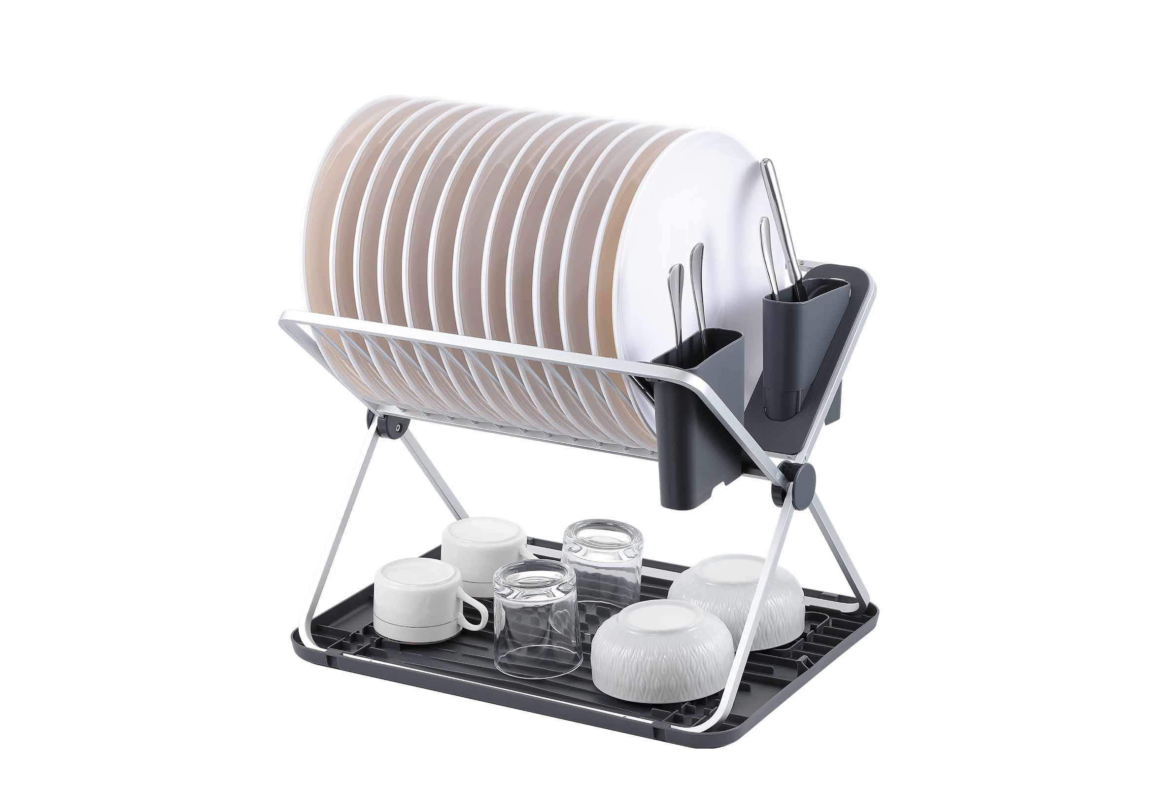 Binca Foldable Aluminum Dish Rack AZ-3