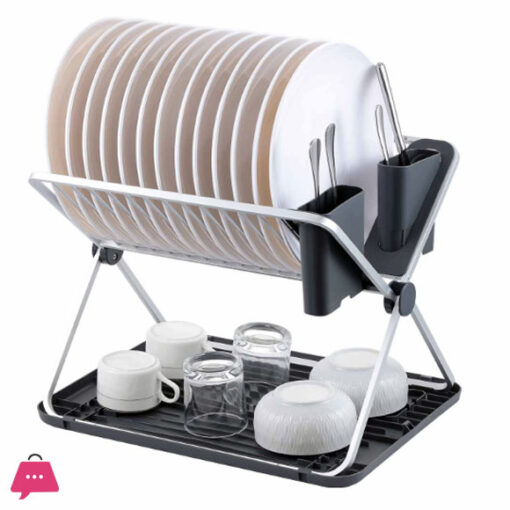 Binca Foldable Aluminum Dish Rack AZ-3