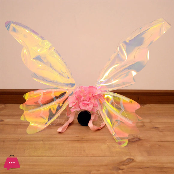 Butterfly Wings with Light & Music