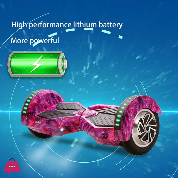 High Quality Dual Wheels Bluetooth Speaker+Led lights hoverboard
