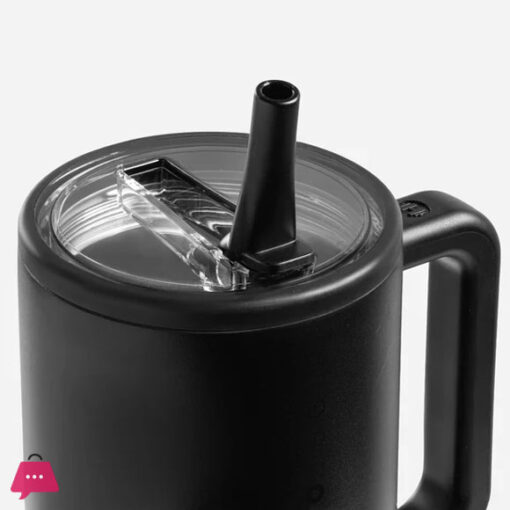 Hydro Jug Tumbler with Handle Straw Lid Stainless Steel Vacuum Insulated Car Mug 32oz - Image 3