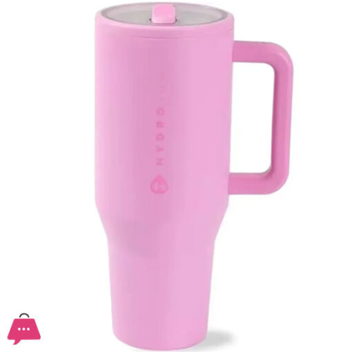 Hydro Jug Tumbler with Handle Straw Lid Stainless Steel Vacuum Insulated Car Mug 32oz - Image 5